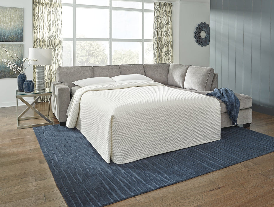 Altari 2-Piece Sleeper Sectional with Ottoman Homeline Furniture