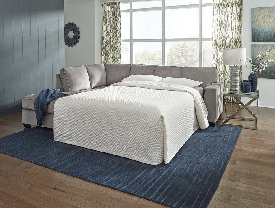 Altari 2-Piece Sleeper Sectional with Ottoman Homeline Furniture