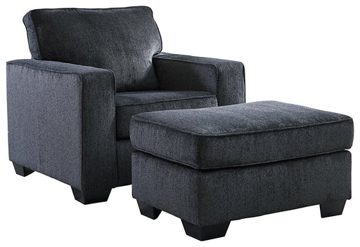 Altari Chair and Ottoman Homeline Furniture
