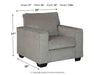 Altari Chair and Ottoman Homeline Furniture