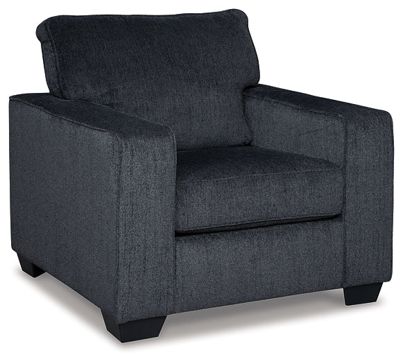 Altari Chair and Ottoman Homeline Furniture