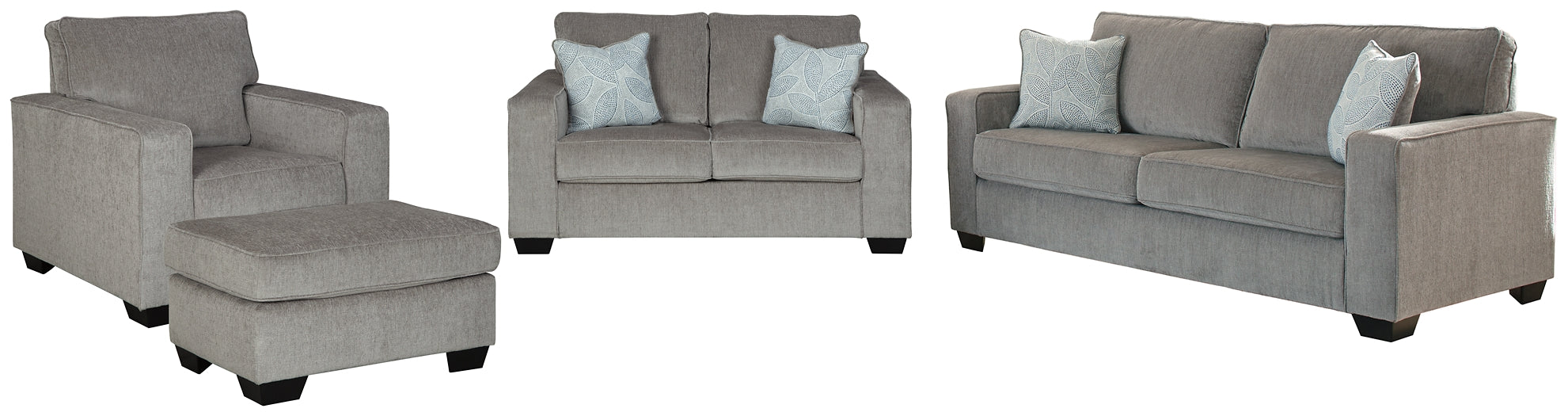 Altari Sofa, Loveseat, Chair and Ottoman Homeline Furniture