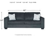 Altari Sofa, Loveseat, Chair and Ottoman Homeline Furniture