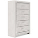 Altyra Queen Panel Bed with Mirrored Dresser, Chest and Nightstand Homeline Furniture