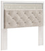 Altyra Queen Panel Headboard with Mirrored Dresser Homeline Furniture