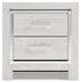 Altyra Two Drawer Night Stand Homeline Furniture