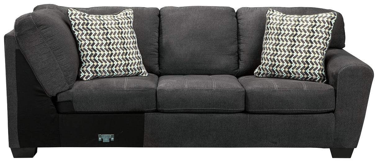 Ambee 3-Piece Sectional with Ottoman Homeline Furniture