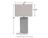 Amergin Poly Table Lamp (2/CN) Homeline Furniture