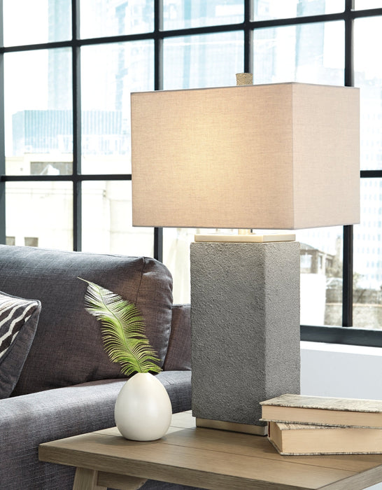 Amergin Poly Table Lamp (2/CN) Homeline Furniture