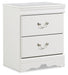 Anarasia Full Sleigh Bed with Mirrored Dresser, Chest and Nightstand Homeline Furniture