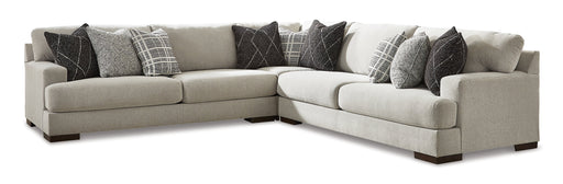 Artsie 3-Piece Sectional with Ottoman Homeline Furniture