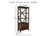 Baldridge Large Bookcase Homeline Furniture