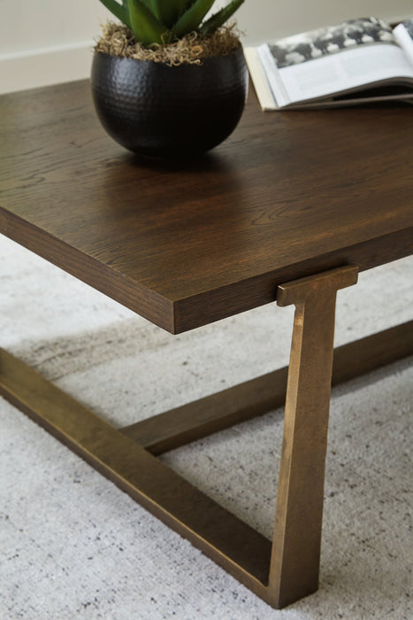 Balintmore Rectangular Cocktail Table Homeline Furniture