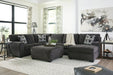 Ballinasloe 3-Piece Sectional with Ottoman Homeline Furniture