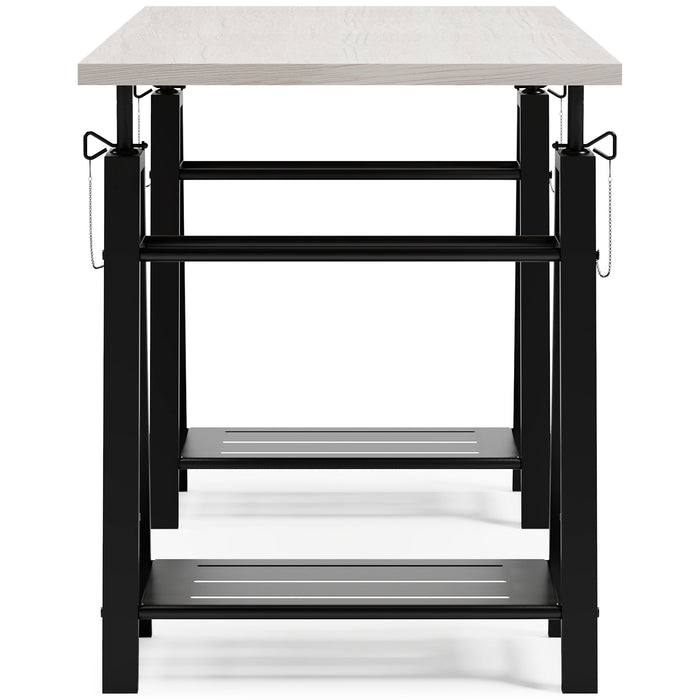 Bayflynn Adjustable Height Desk Homeline Furniture