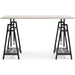 Bayflynn Adjustable Height Desk Homeline Furniture