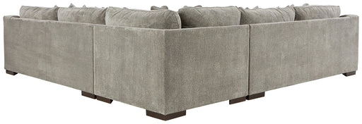 Bayless 3-Piece Sectional with Ottoman Homeline Furniture