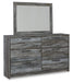 Baystorm Dresser and Mirror Homeline Furniture