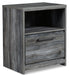 Baystorm Twin Panel Headboard with Mirrored Dresser and Nightstand Homeline Furniture