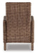 Beachcroft Arm Chair With Cushion (2/CN) Homeline Furniture