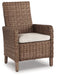 Beachcroft Arm Chair With Cushion (2/CN) Homeline Furniture