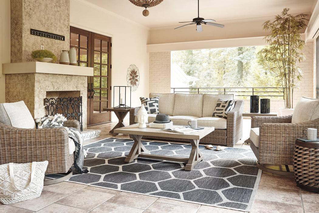 Beachcroft Sofa with Cushion Homeline Furniture