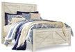 Bellaby Queen Crossbuck Panel Bed with Mirrored Dresser, Chest and 2 Nightstands Homeline Furniture