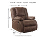 Bladewood Zero Wall Recliner Homeline Furniture