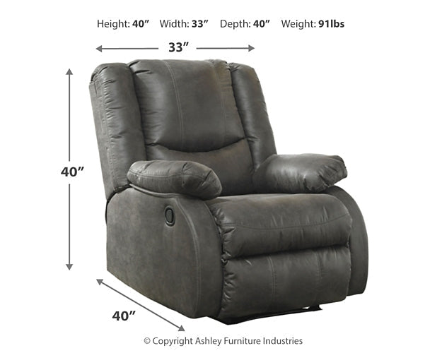 Bladewood Zero Wall Recliner Homeline Furniture