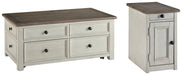 Bolanburg Coffee Table with 1 End Table Homeline Furniture