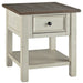 Bolanburg Coffee Table with 1 End Table Homeline Furniture