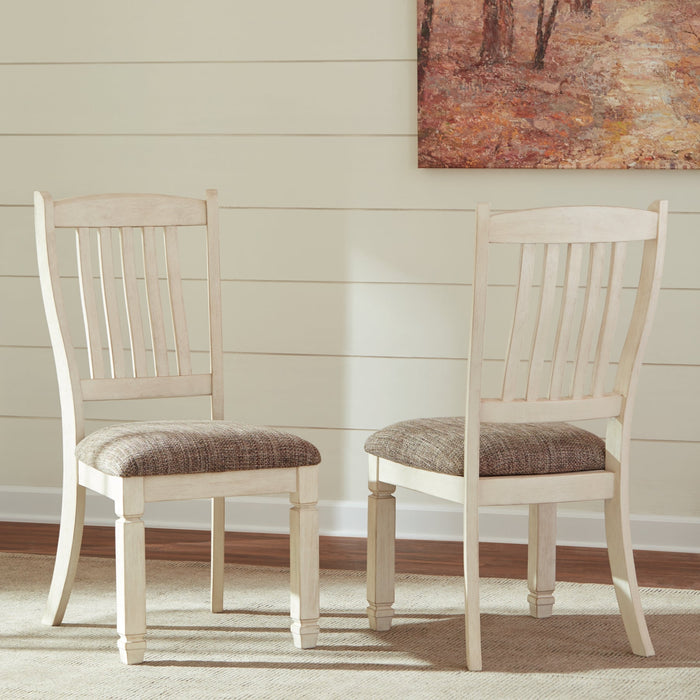 Bolanburg Dining Table and 2 Chairs and 2 Benches Homeline Furniture