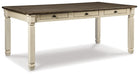 Bolanburg Dining Table and 4 Chairs Homeline Furniture
