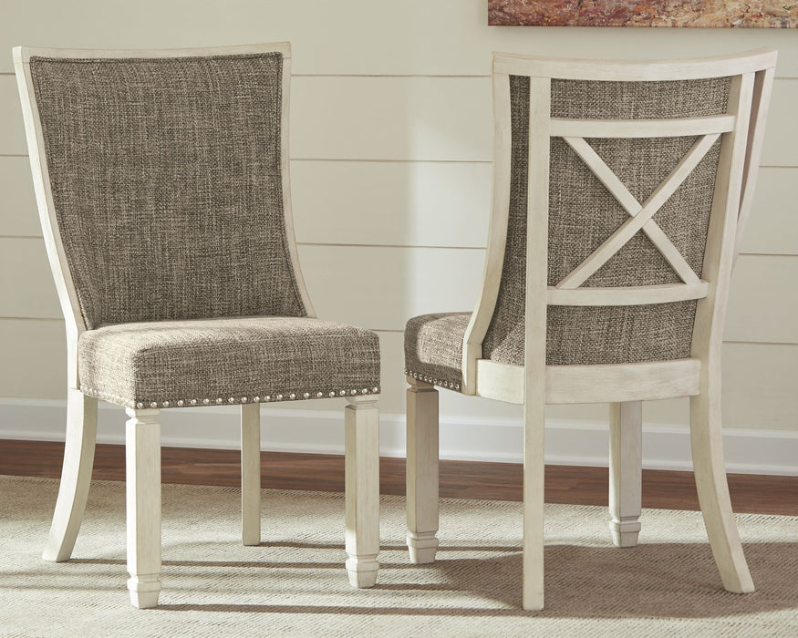 Bolanburg Dining Table and 6 Chairs with Storage Homeline Furniture