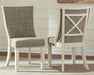 Bolanburg Dining Table and 6 Chairs with Storage Homeline Furniture