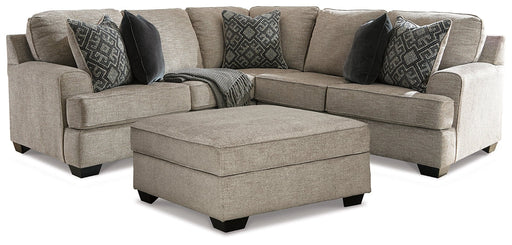 Bovarian 2-Piece Sectional with Ottoman Homeline Furniture