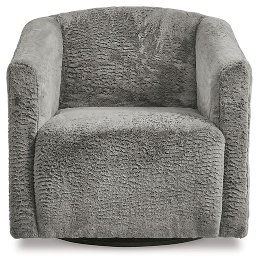 Bramner Swivel Accent Chair Homeline Furniture