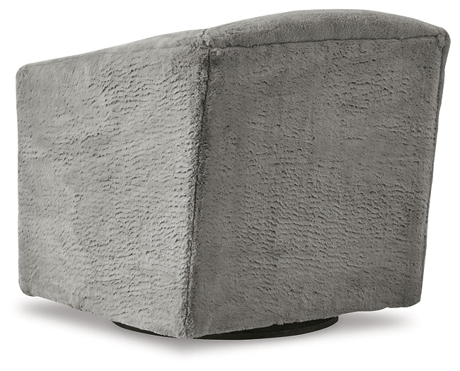 Bramner Swivel Accent Chair Homeline Furniture