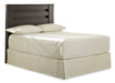 Brinxton Full Panel Headboard with Mirrored Dresser, Chest and 2 Nightstands Homeline Furniture