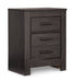 Brinxton Full Panel Headboard with Mirrored Dresser, Chest and 2 Nightstands Homeline Furniture
