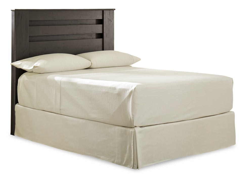 Brinxton Full Panel Headboard with Mirrored Dresser, Chest and Nightstand Homeline Furniture