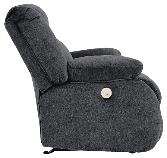 Burkner Power Rocker Recliner Homeline Furniture