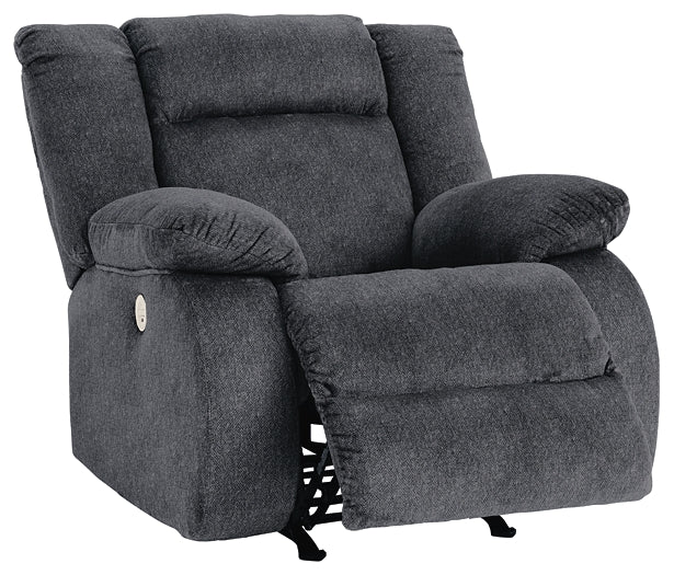Burkner Power Rocker Recliner Homeline Furniture