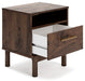 Calverson One Drawer Night Stand Homeline Furniture