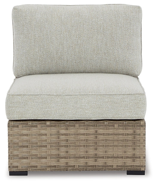 Calworth Armless Chair w/Cushion (2/CN) Homeline Furniture