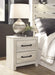 Cambeck Queen Panel Bed with 4 Storage Drawers with Mirrored Dresser, Chest and 2 Nightstands Homeline Furniture