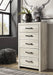 Cambeck Queen Panel Bed with 4 Storage Drawers with Mirrored Dresser, Chest and 2 Nightstands Homeline Furniture