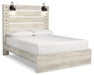 Cambeck Queen Panel Bed with Mirrored Dresser and Nightstand Homeline Furniture