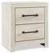 Cambeck Two Drawer Night Stand Homeline Furniture
