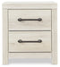 Cambeck Two Drawer Night Stand Homeline Furniture